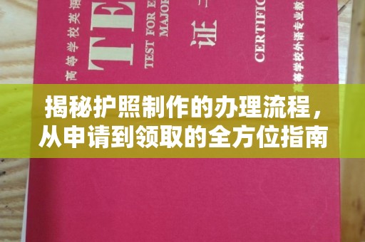 长丰揭秘护照制作的办理流程，从申请到领取的全方位指南